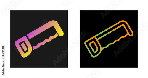 Hacksaw Vector Icon