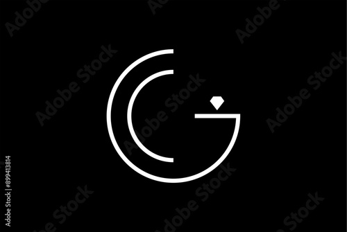 Letter g logo design royalty free image vector business template 
