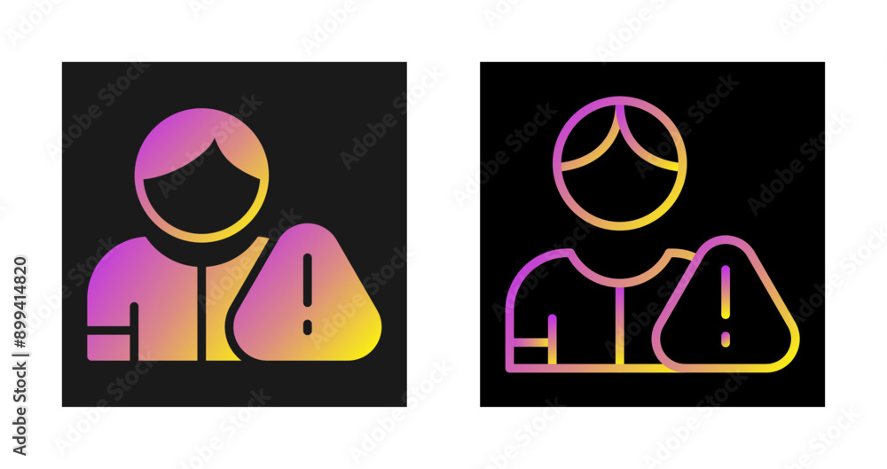 Failure Vector Icon Failure Vector Icon