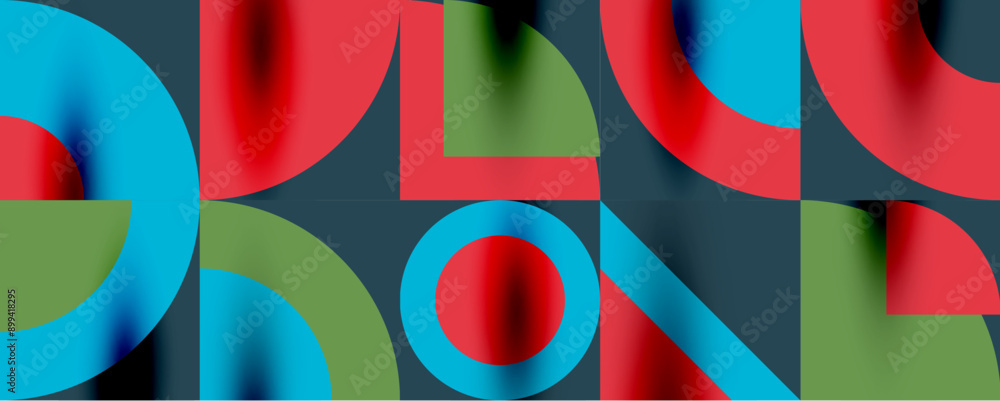 Neo memphis geometric pattern with circles, squares. Pop art abstract background for covers, banners, flyers and posters and other templates Neo memphis geometric pattern with circles, squares. Pop art abstract background for covers, banners, flyers and posters and other templates