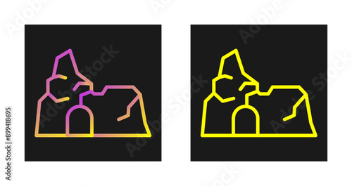 Cave Vector Icon