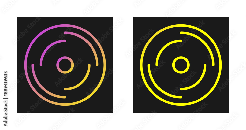 Disk Vector Icon Disk Vector Icon