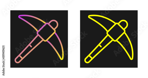 Pickaxe Vector Icon