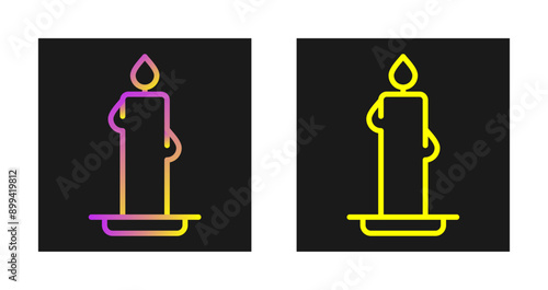 Candle Vector Icon