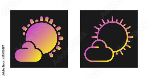 Sun Vector Icon