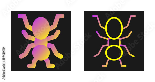 Ant Vector Icon
