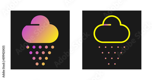 Snowing Vector Icon