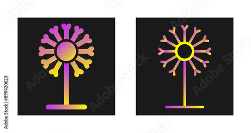 Dandelion Vector Icon