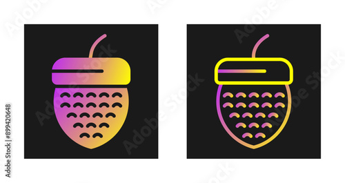 Acorn Vector Icon