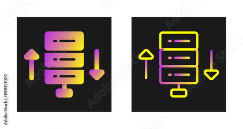 Bandwidth Vector Icon