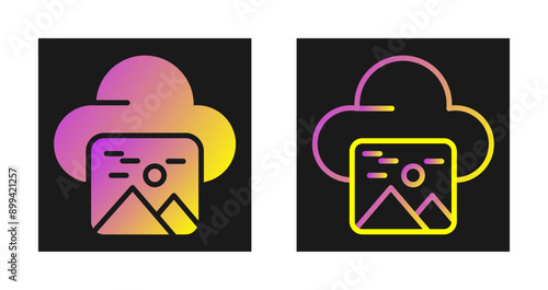 Image Hosting Vector Icon