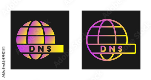 DNS Server Vector Icon