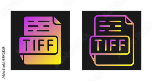 TIFF Vector Icon