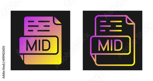 MID Vector Icon