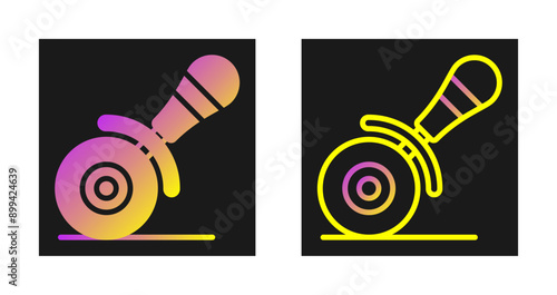 Pizza Cutter Vector Icon