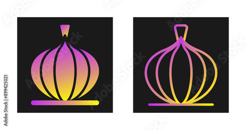 Onion Vector Icon