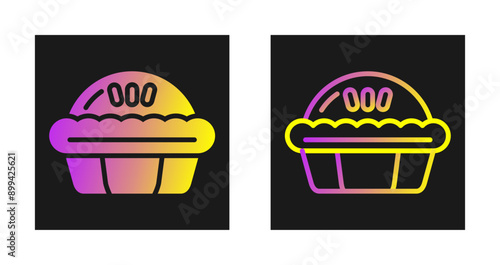 Pie Vector Icon