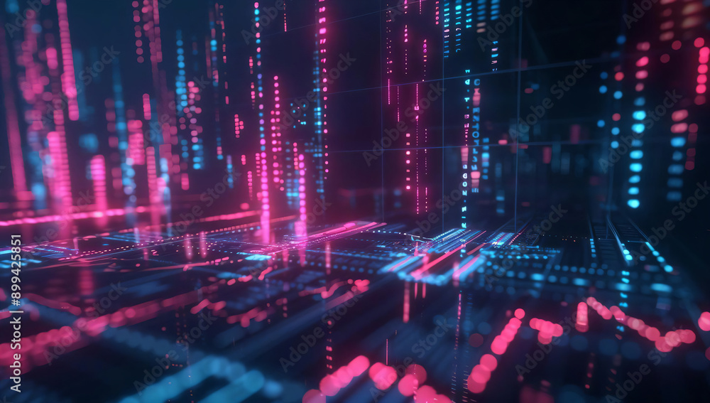 Digital Cityscape. Digital Cityscape.