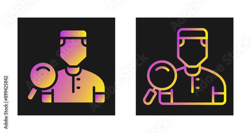 Search specialist Vector Icon