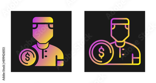 Finance Manager Vector Icon