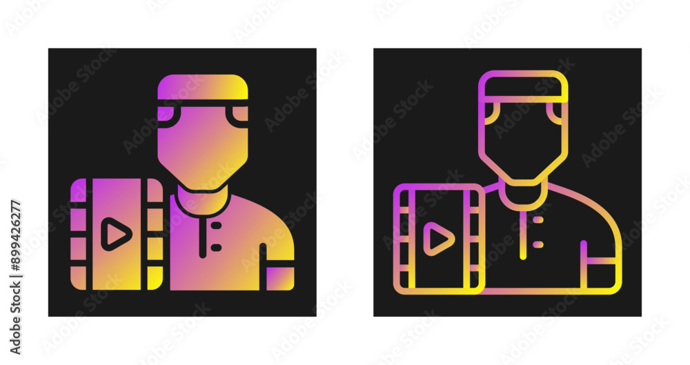 Multimedia Vector Icon Multimedia Vector Icon