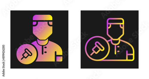 Office Pin Vector Icon