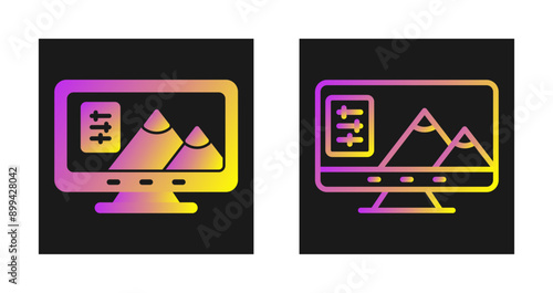 Graphic Design Vector Icon