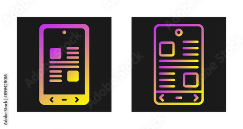 Mobile Vector Icon