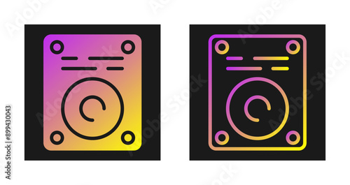 Harddrive Vector Icon