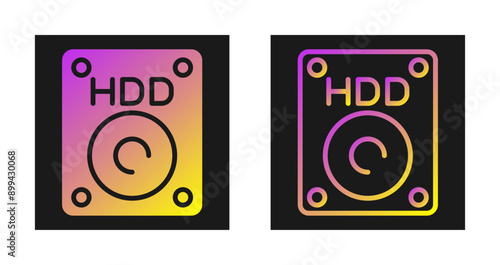Hdd Vector Icon