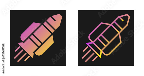 Rocket Vector Icon