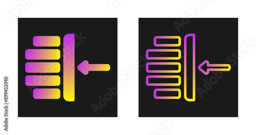 Margin Vector Icon