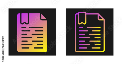 Document Vector Icon