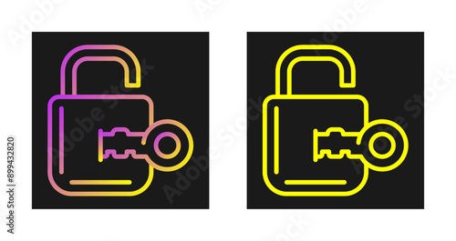 Unlocking Vector Icon