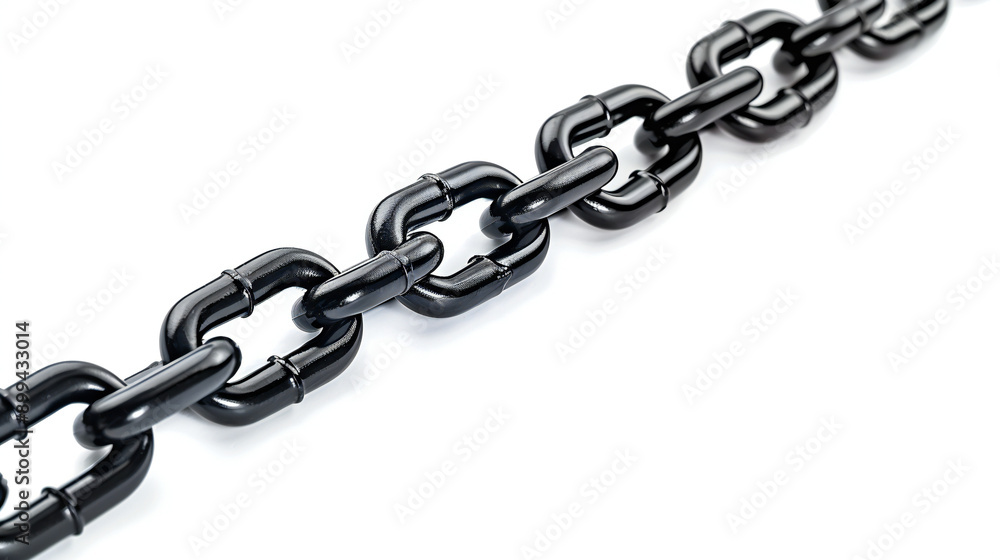 realistic chain in chrome and black realistic chain in chrome and black