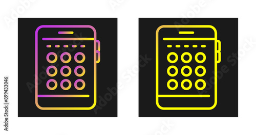 Pincode Vector Icon