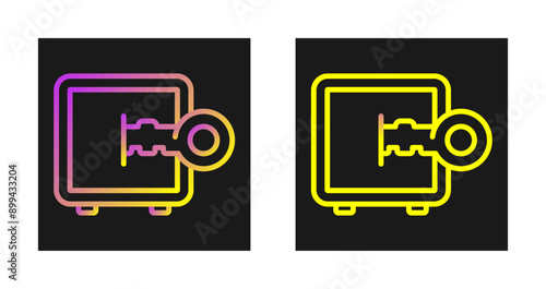 Safe Vector Icon