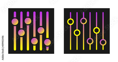 Sliders Vector Icon