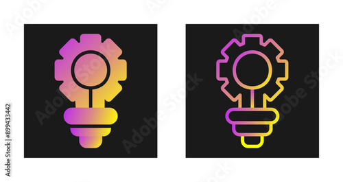 Lightbulb Vector Icon