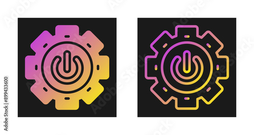 Power Button Vector Icon