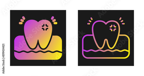 Toothache Vector Icon