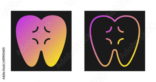 Toothache Vector Icon