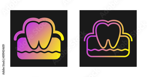 Enamel Vector Icon