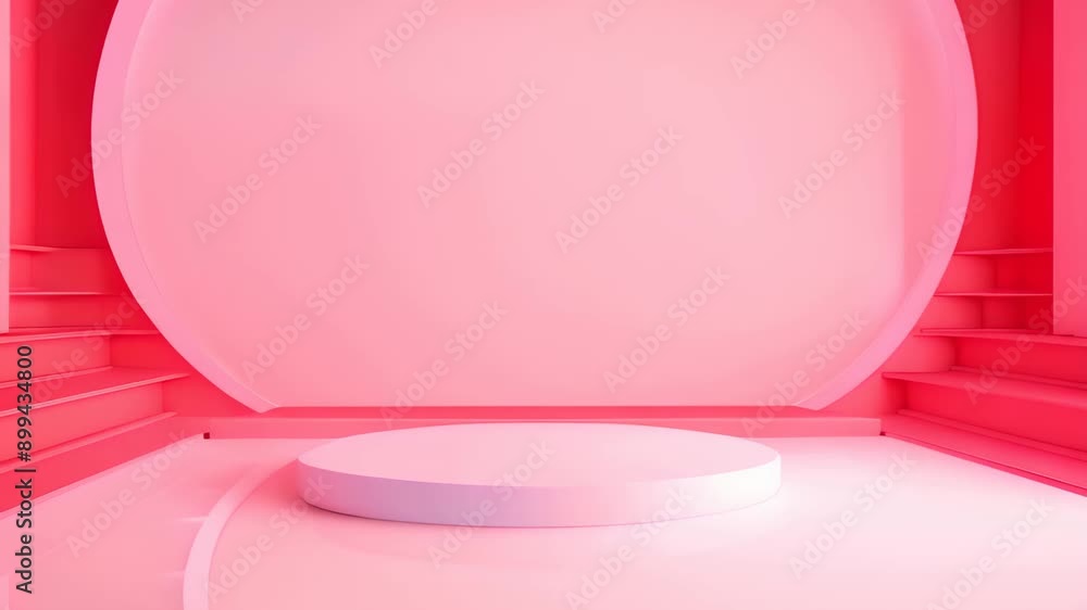 podium Futuristic showcase with platform for product displaying. Empty modern stage display. Seamless looping motion design. Video animation Ultra HD 4K 3840x2160
podium Futuristic showcase with platform for product displaying. Empty modern stage display. Seamless looping motion design. Video animation Ultra HD 4K 3840x2160
