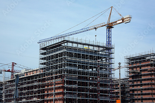 Large building under construction