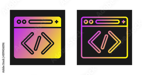 Coding Vector Icon