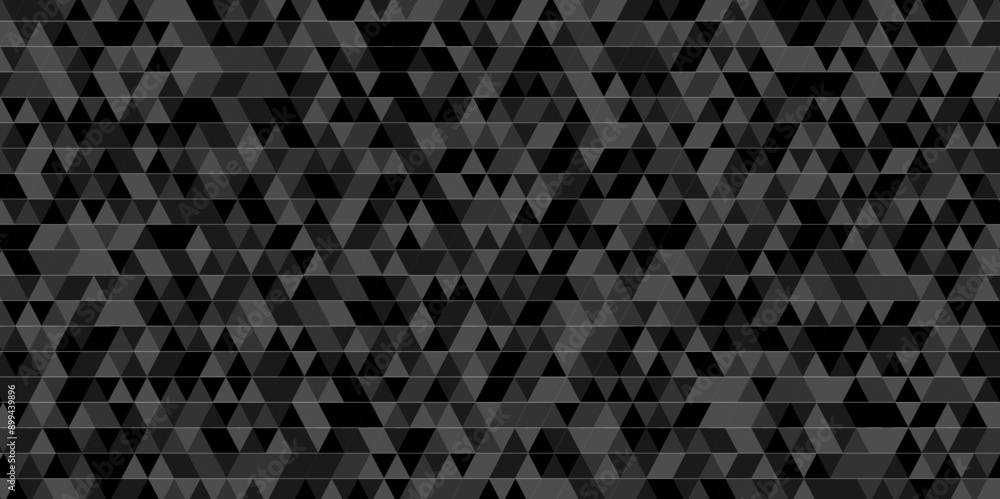 Vector geometric seamless technology black and gray triangle background. Abstract digital grid light pattern black low Polygon Mosaic triangle texture, business and corporate background. Vector geometric seamless technology black and gray triangle background. Abstract digital grid light pattern black low Polygon Mosaic triangle texture, business and corporate background.