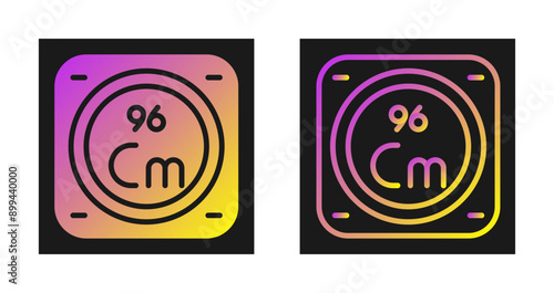 Chemical Element Vector Icon