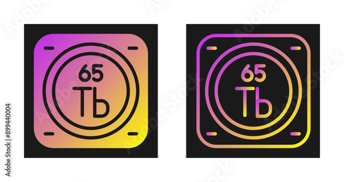 Chemical Element Vector Icon