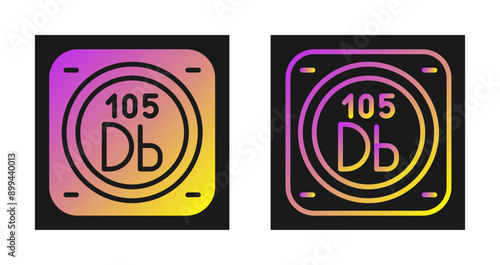 Chemical Element Vector Icon